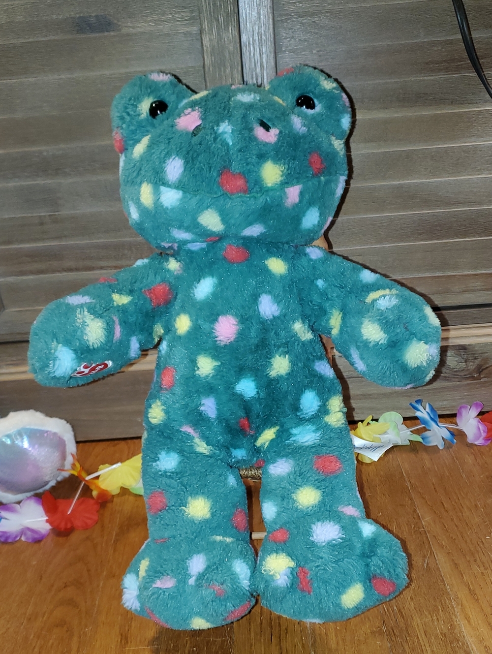 Build-A-Bear Jolly Jumps Frog